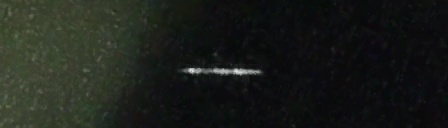 Unprocessed fireball image