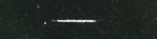 Unprocessed fireball image