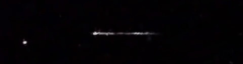 Unprocessed fireball image