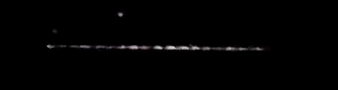 Unprocessed fireball image