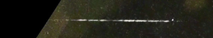 Unprocessed fireball image