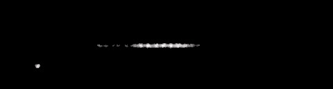 Processed fireball image