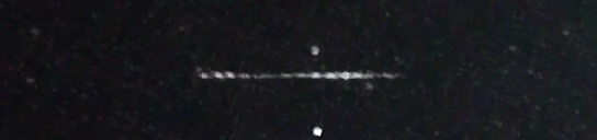 Unprocessed fireball image