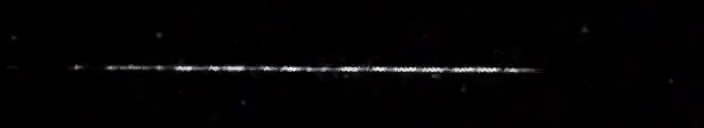 Unprocessed fireball image