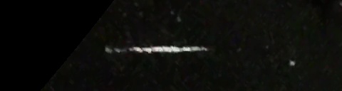 Unprocessed fireball image