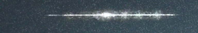 Unprocessed fireball image