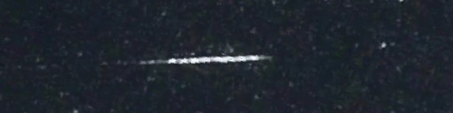 Unprocessed fireball image