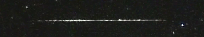 Unprocessed fireball image