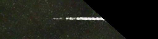 Unprocessed fireball image