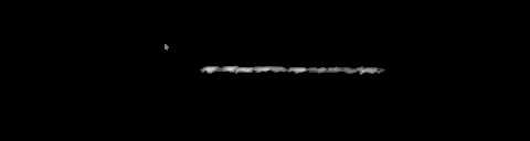 Processed fireball image