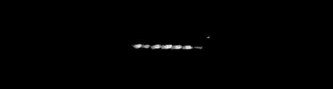Processed fireball image