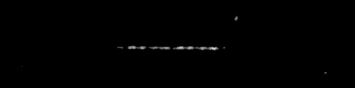 Processed fireball image