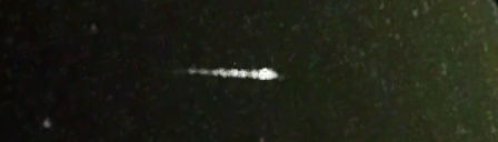 Unprocessed fireball image