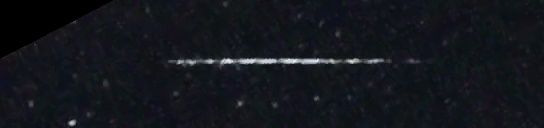 Unprocessed fireball image