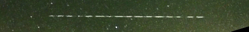 Unprocessed fireball image