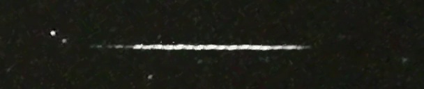 Unprocessed fireball image