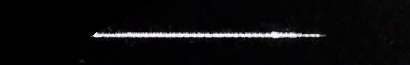 Unprocessed fireball image