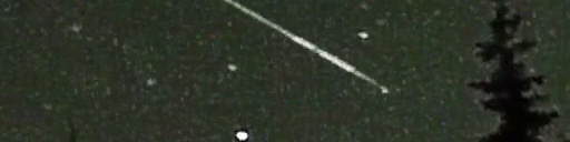 Unprocessed fireball image