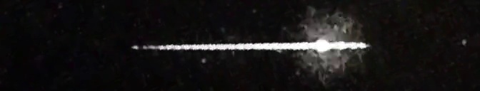 Unprocessed fireball image