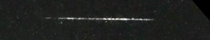 Unprocessed fireball image