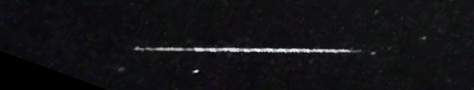 Unprocessed fireball image