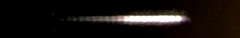 Unprocessed fireball image