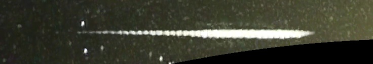 Unprocessed fireball image