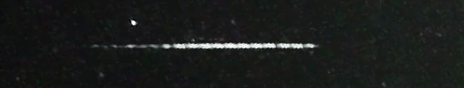 Unprocessed fireball image