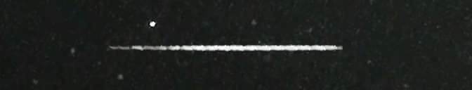 Unprocessed fireball image