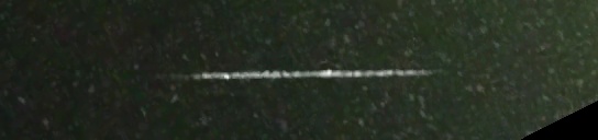 Unprocessed fireball image