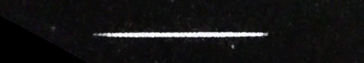 Unprocessed fireball image