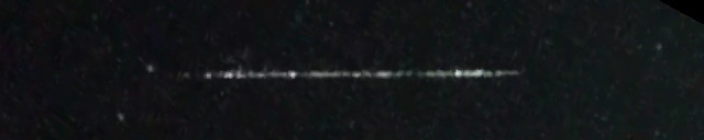 Unprocessed fireball image