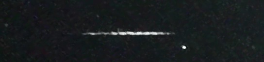 Unprocessed fireball image