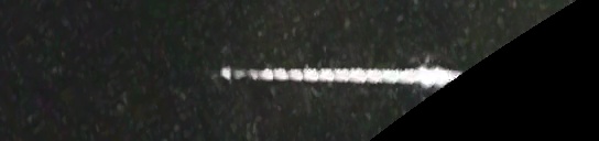 Unprocessed fireball image