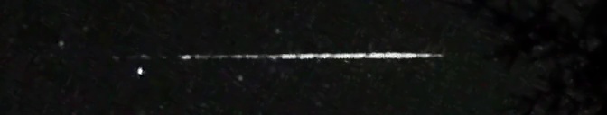 Unprocessed fireball image