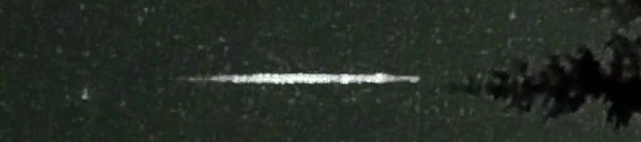 Unprocessed fireball image