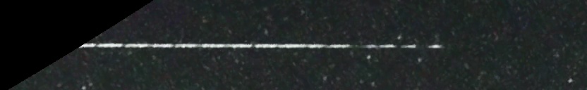 Unprocessed fireball image