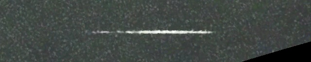 Unprocessed fireball image