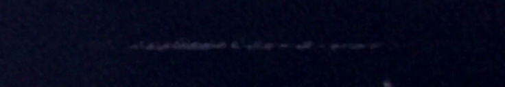 Unprocessed fireball image