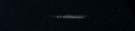 Unprocessed fireball image