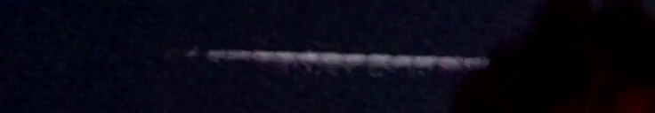 Unprocessed fireball image