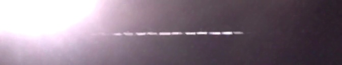 Unprocessed fireball image