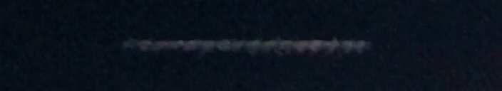 Unprocessed fireball image