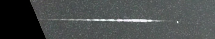 Unprocessed fireball image