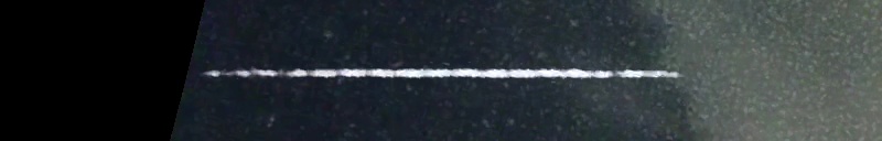 Unprocessed fireball image