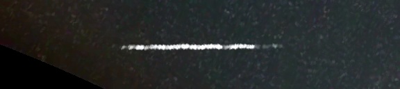 Unprocessed fireball image