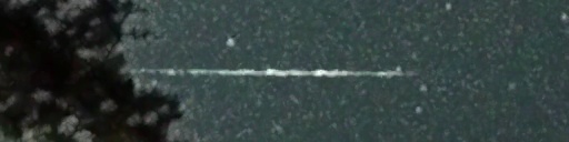 Unprocessed fireball image