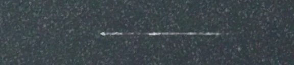 Unprocessed fireball image