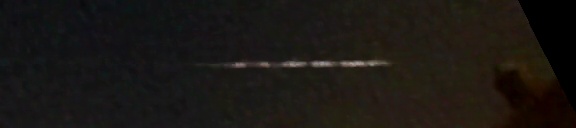 Unprocessed fireball image