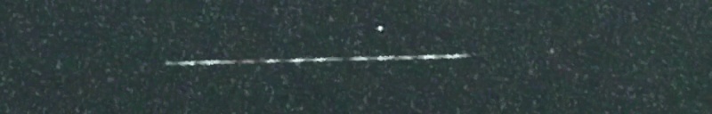 Unprocessed fireball image